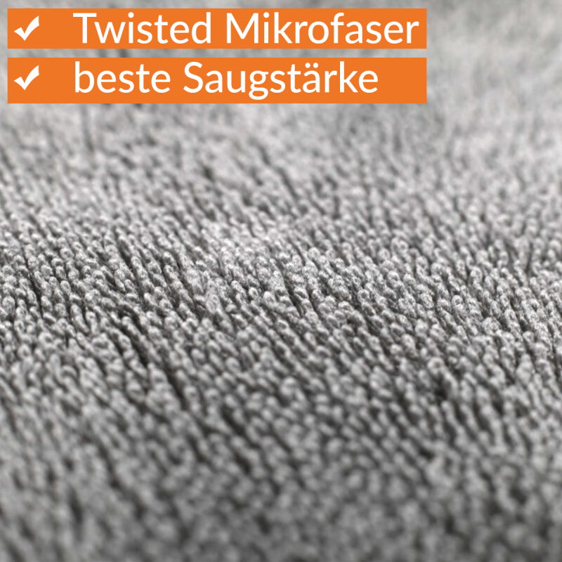 One-Cut-Twisted ist ein Mikrofaser-Tuch.